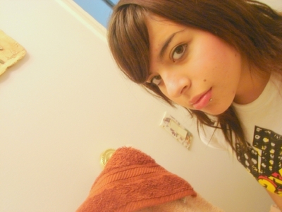 Dans la jolie tite salle de bain...^^